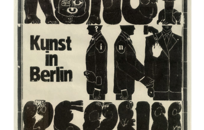 Rixdorfer Drucke - Original Poster "Kunst in Berlin"