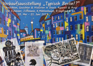 Berliner Kunst in der Verkaufsausstellung "Typisch Berlin"