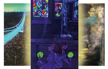 Titelbild zur Lichtkunst Ausstellung "Fiat lux cum arte"