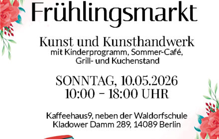 Einladung zum 3. Kladower Frühlingsmarkt