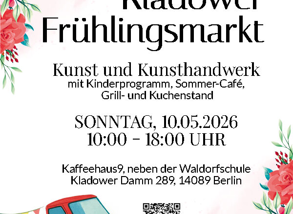 Einladung zum 3. Kladower Frühlingsmarkt